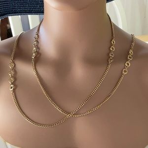 Monet necklace 34” double